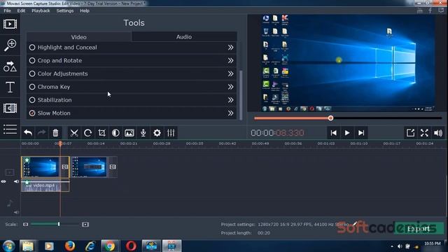 Movavi Screen Capture Studio 8 (buổi 2, hết) - Hướng Dẫn Dựng và Chỉnh Sửa Video Quay Màn Hình смотреть онлайн