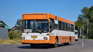 Автобус MAN SL202 (АА 067 22). Покатушки по Барнаулу в ливень.