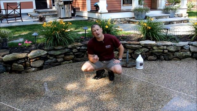 Muriatic acid removing a rust stain from concrete 3 смотреть онлайн