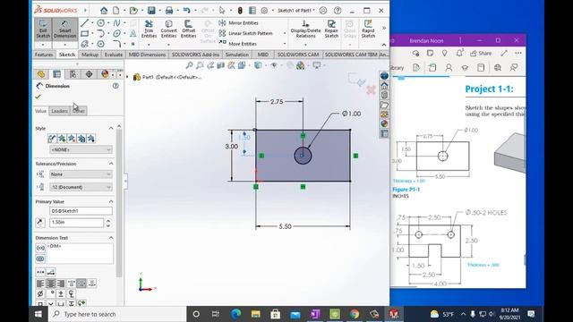 Engineering Design With SolidWorks Page 34 смотреть онлайн