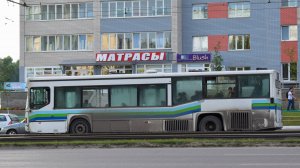 Автобус Scania MaxCi CN113CLL (АО 551 22). Покатушки по Барнаулу.
