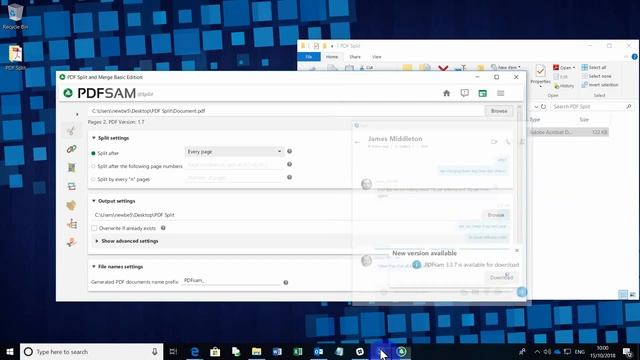 Split and Join PDF's Easily with PDFSAM. смотреть онлайн