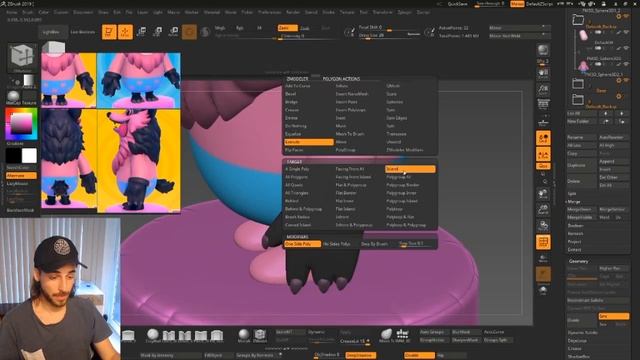 Creating Fall Guys Skins in ZBrush #2 - Wolf смотреть онлайн