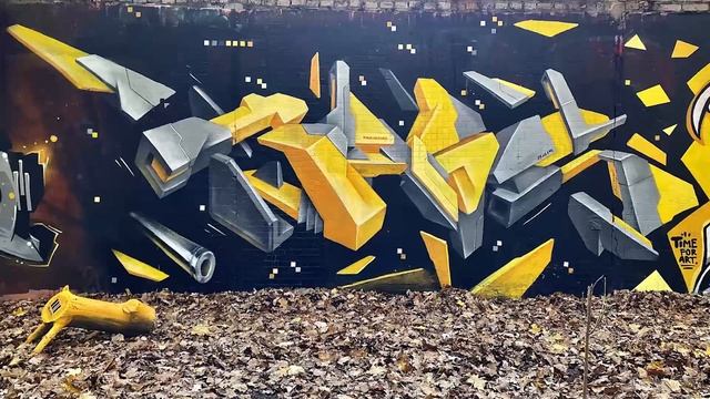 TIME FOR ART - 7 лет! Коллективный покрас. смотреть онлайн