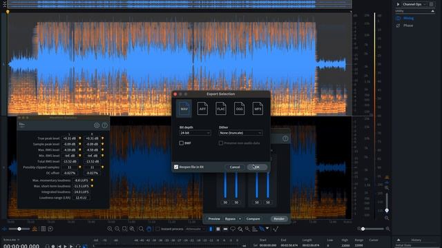 iZotope RX10 - How to Convert a Stereo Audio to a True Mono смотреть онлайн