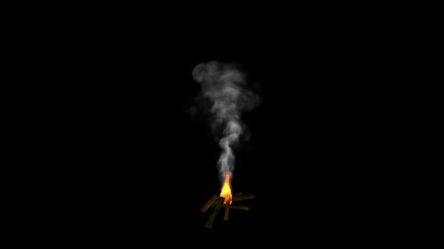Fume Fx Camp Fire in 3Ds Max смотреть онлайн