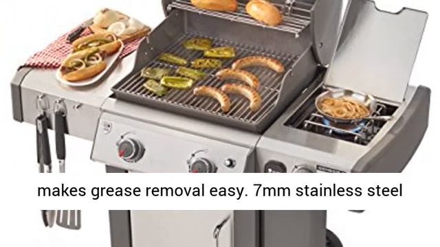 Weber 65004001 Genesis II LX S-240 Natural Gas Grill, Stainless Steel, Two-Burner смотреть онлайн