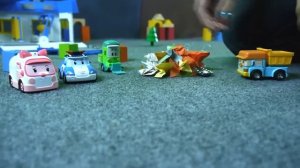 Робокар Поли. Игры для детей - перерабатывающая станция