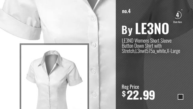 Le3No Women Fashion [2018 Best Sellers]: LE3NO Womens Lightweight Button Down Shirt with Stretch смотреть онлайн
