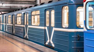 Замоскворецкая линия. Номерной 81-717/714.5М №0958. От Алма-Атинской до Ховрино