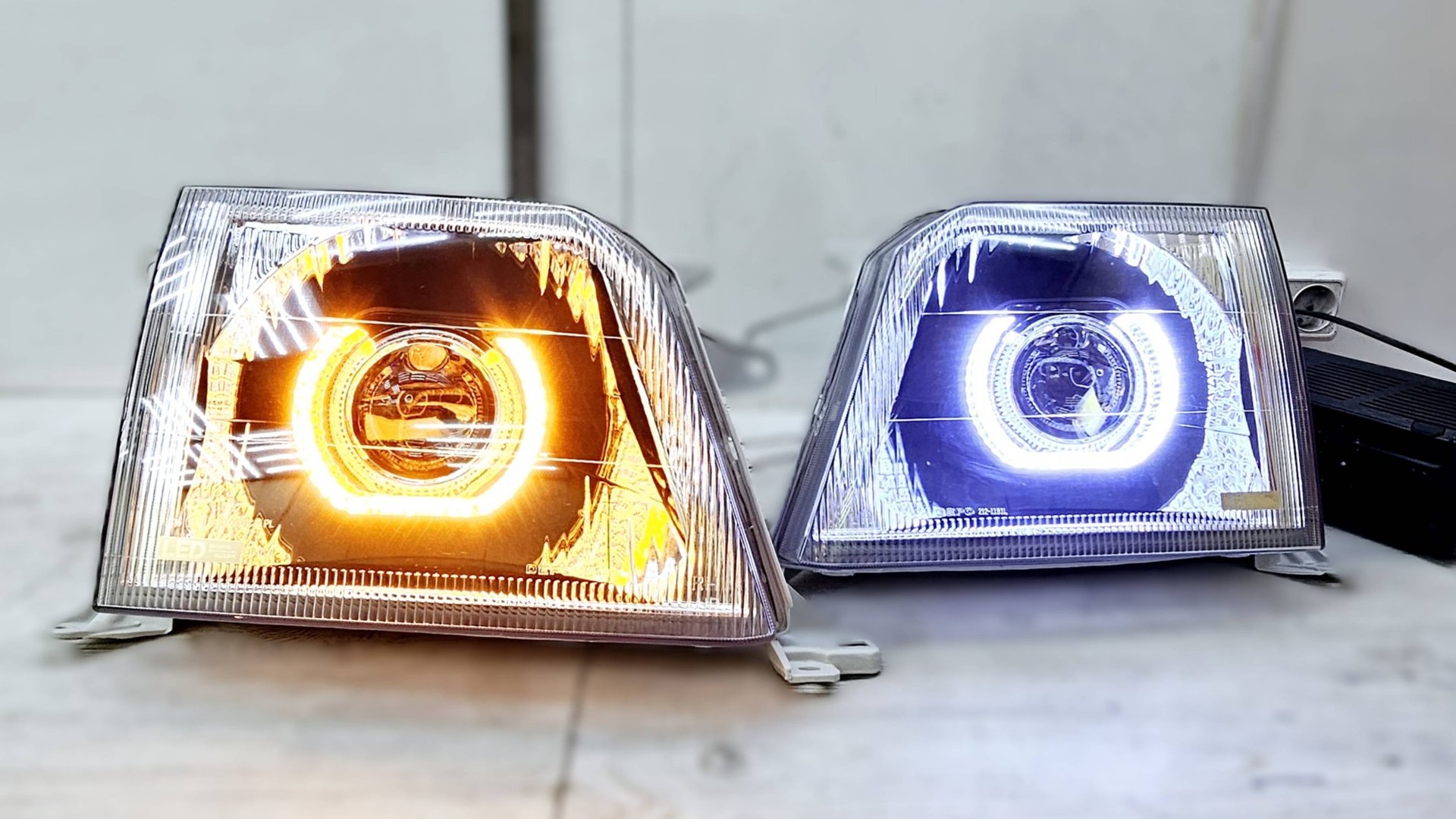 Toyota Land Cruiser Prado 95 тюнинг фары светодиодные с ДХО от Ledstudio смотреть онлайн