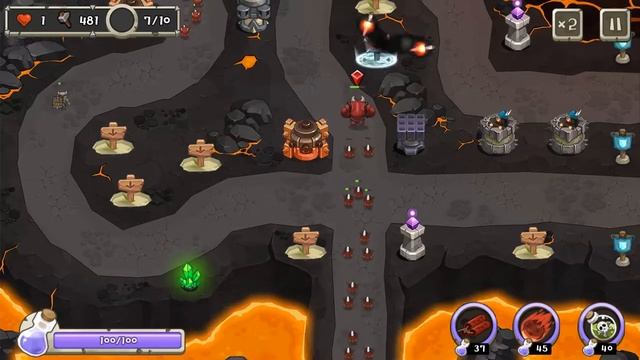 Tower Defense King level 22 hard (Защита замка уровень 22 тяжелый) смотреть онлайн