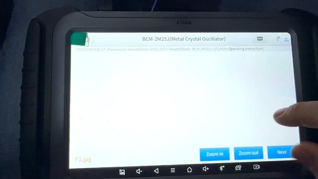 Программирование ключей Porsche через Xtool KC501