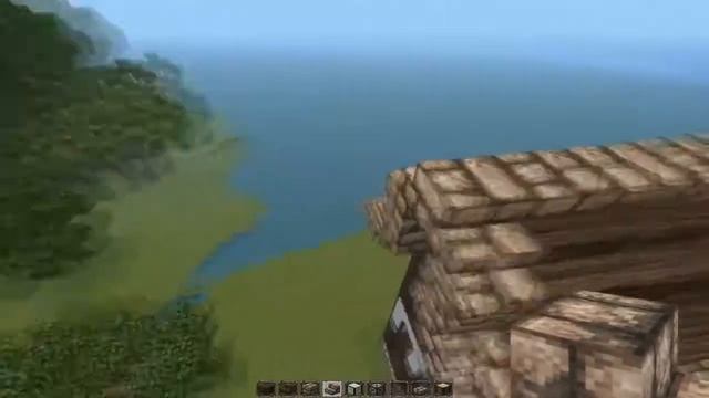 Как построить Мельницу в Minecraft? [Средневековье] смотреть онлайн