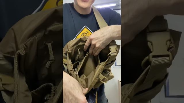 Helikon-Tex Bushcraft Haversack Bag, good size for your weekends exploration смотреть онлайн