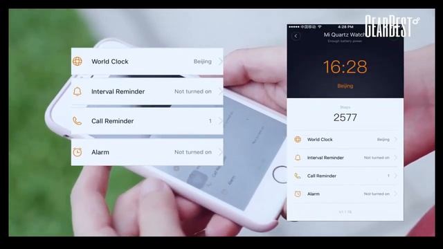 Xiaomi Mijia Smart Waterproof Smartwatch Bluetooth 4.0 IP67 смотреть онлайн