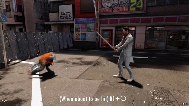 Kiwami 2 - Expanded Sword Moveset Mod