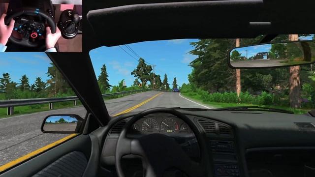 Realistic Driving With A Stock Car | Logitech G29 + Shifter Gameplay | BeamNG Drive