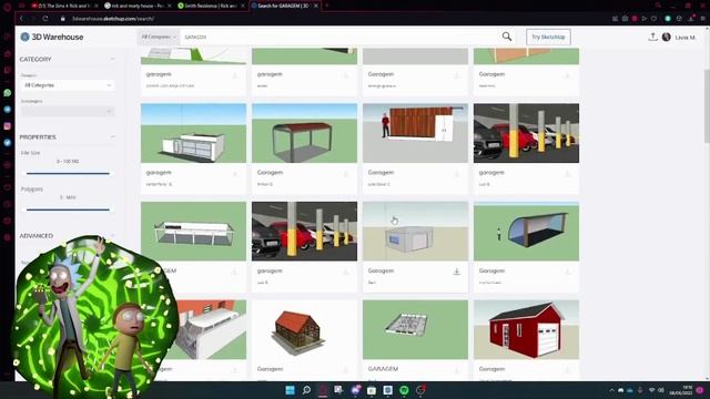 CASA RICK E MORTY ( Smith Residence- sketchup and lumion ) смотреть онлайн