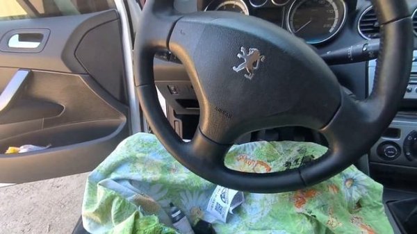 Рековер краска для руля. Пробуем красить руль!