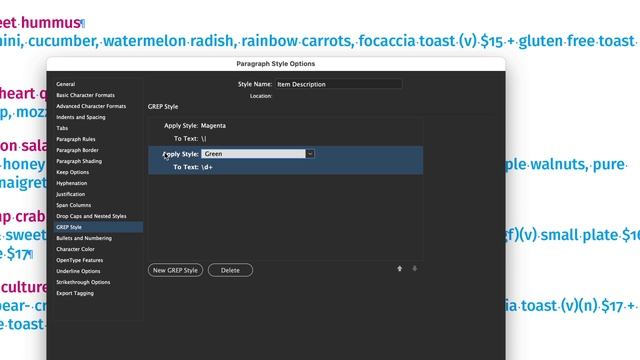 InDesign Style Prices with GREP смотреть онлайн