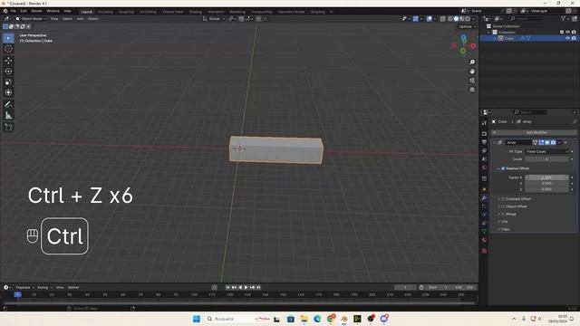How to Array in a Circle in Blender смотреть онлайн