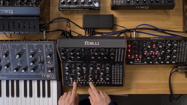 Обзор синтезаторов Moog Mother 32, DFAM, Subharmonicon и Grandmother