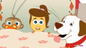 Воздушный шар Семья пальцев | Finger Family Collection | Детские песни | HooplaKidz Russian