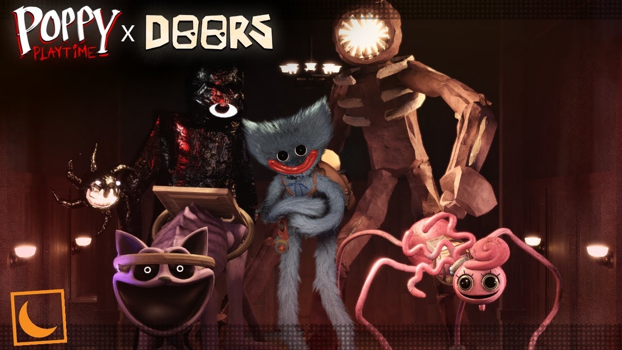 МОНСТРЫ ИЗ ПОППИ ПЛЕЙТАЙМ В ДОРС (Roblox)