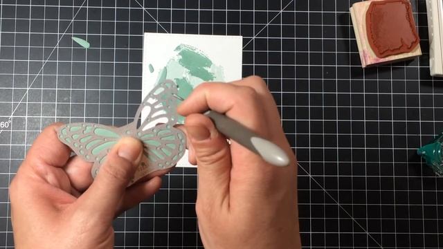 Butterfly and Work of Art Card смотреть онлайн