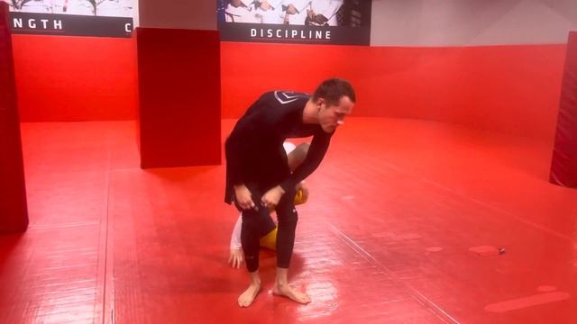 No gi sumi gaeshi counter to the outside single leg takedown. смотреть онлайн