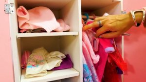 Видео куклы - Утро Беби Анабель! Пупсик умывается и завтракает! - Детские игры одевалки с Baby Doll