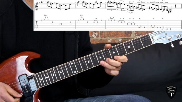 Golden Earring - "Radar Love" - Rock Guitar Lesson (w/Tabs) смотреть онлайн