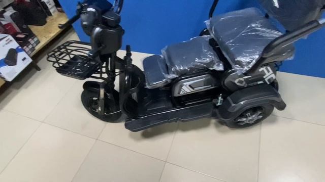 Трицикл# Электроскутер#обзор#Электрический трицикл