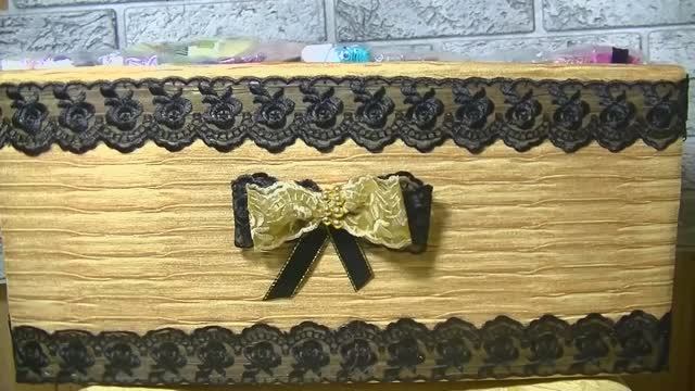 Декор коробок для дома без затрат . 2 Идеи декора коробок своими руками . смотреть онлайн