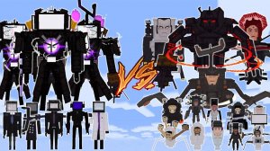 ЭВОЛЮЦИЯ АПГРЕЙДА TV MAN ПРОТИВ СКИБИДИ ТУАЛЕТА, ASTRO MOD MINECRAFT