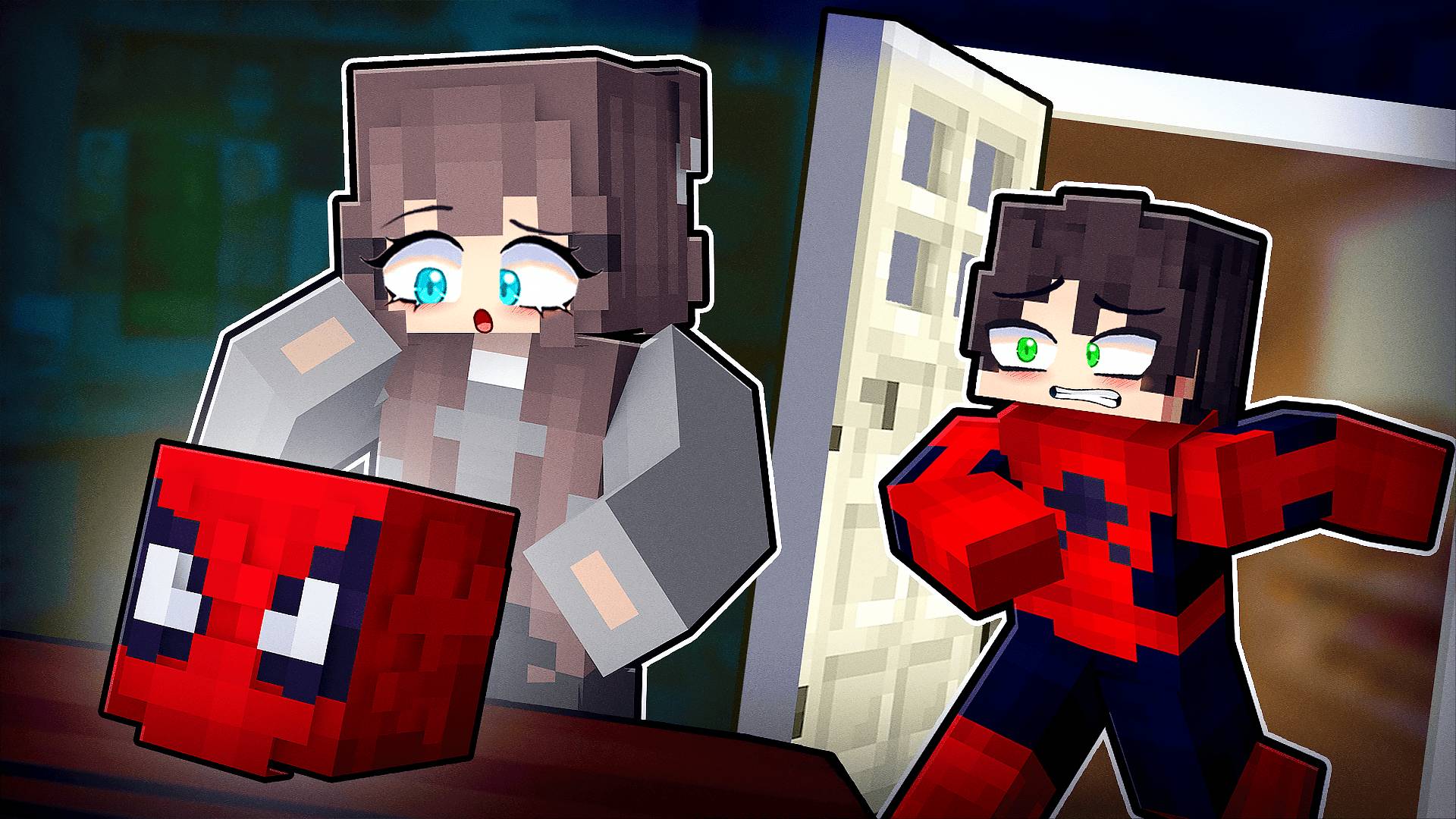 😱 Майнкрафт но Никто не знает,что я Супергерой! (Человек Паук) смотреть онлайн