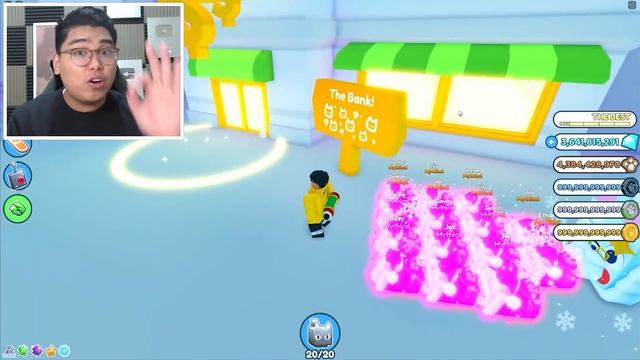 Pet Simulator X #31 - ROBLOX - HUGE SANTA PAWS & 120 BILLION DIAMONDS