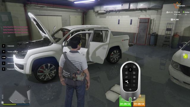 Управление машиной с ключа. GTA 5 PRIME. смотреть онлайн