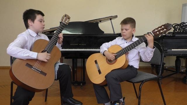 Злобин Миша и Быков Андрей, младшая группа В.Козлов Румба смотреть онлайн