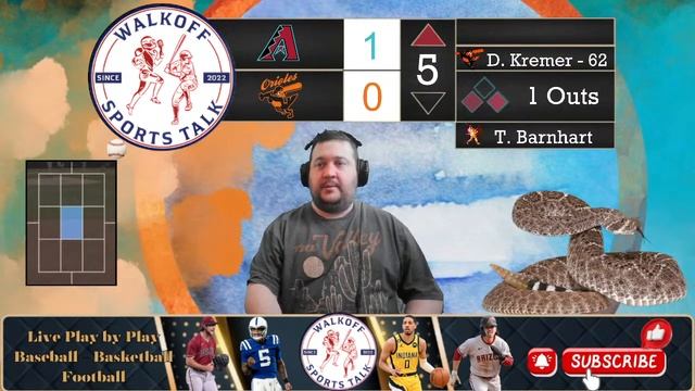 Arizona Diamondbacks Vs Baltimore Orioles | Live Play By Play And Reactions