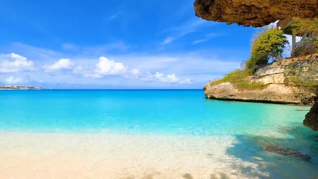 Голубая лагуна, прибой, шум волн смотреть онлайн