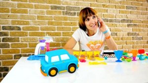 Сборник Play Doh - видео для детей с Умными машинками