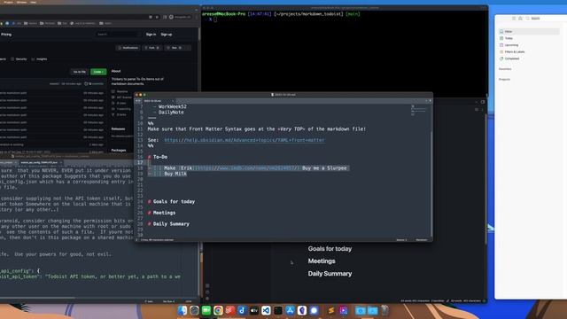 Markdown Todoist Utility - Set up and Demonstration смотреть онлайн