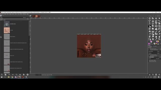 IMVU // Female Mesh Head Creation with Face App by Vladdy@IMVU смотреть онлайн