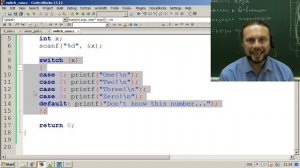 10. Метки, оператор goto и оператор switch в Си