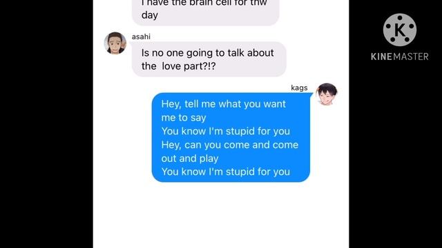 Kageyama Serenades Tsuki /// haikyuu text ￼ смотреть онлайн