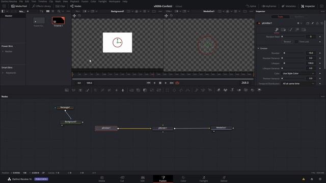 Confetti TWO Ways Tutorial With Davinci Resolve / FUSION