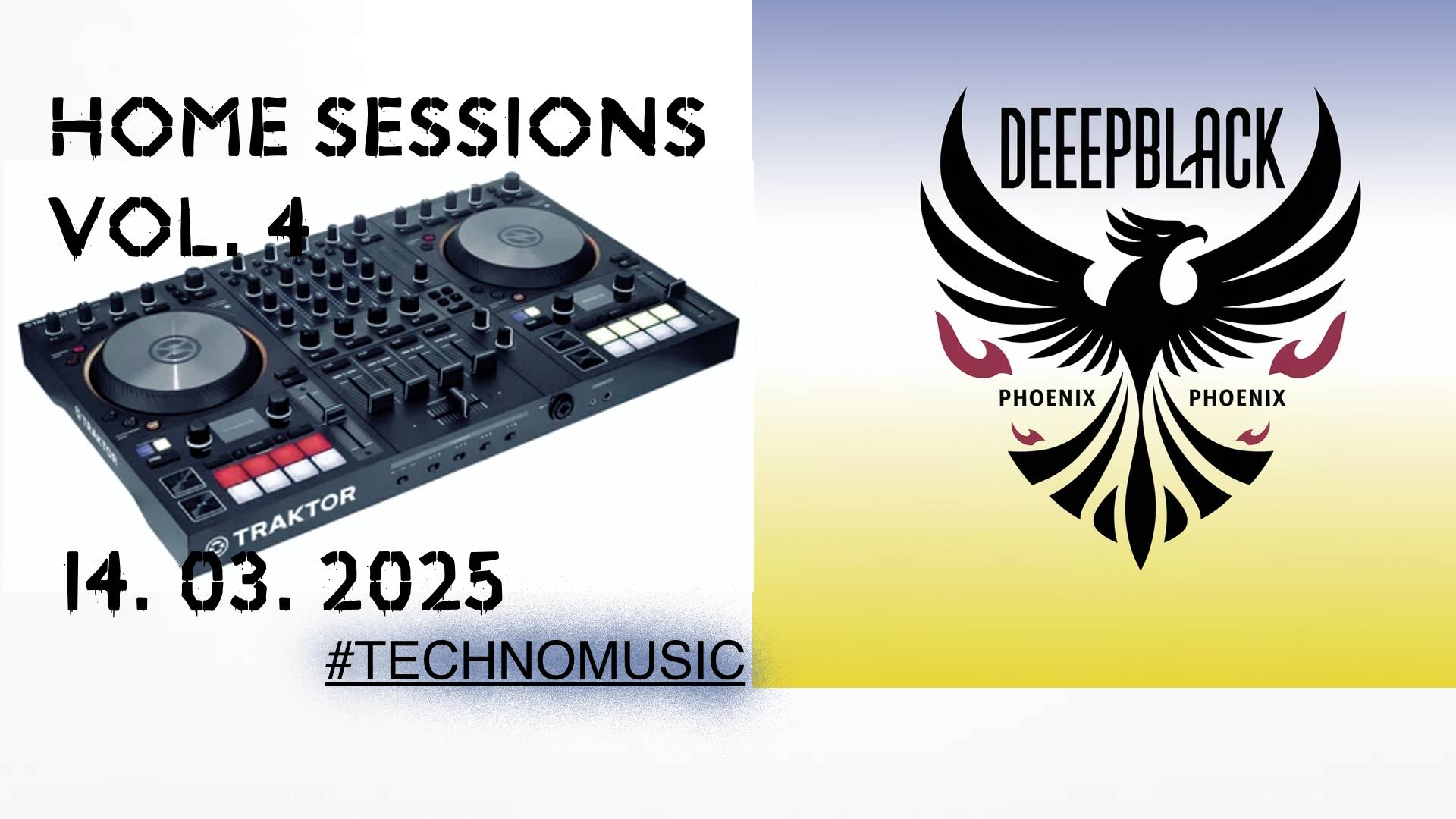 DEEPBLACKPHOENIX - Home Sessions Vol. 4 | #TECHNO # TECHNOMUSIC #DJSET #техно