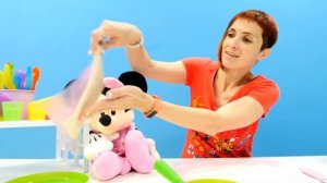 Маша капуки кануки и Минни Маус - Готовим вместе